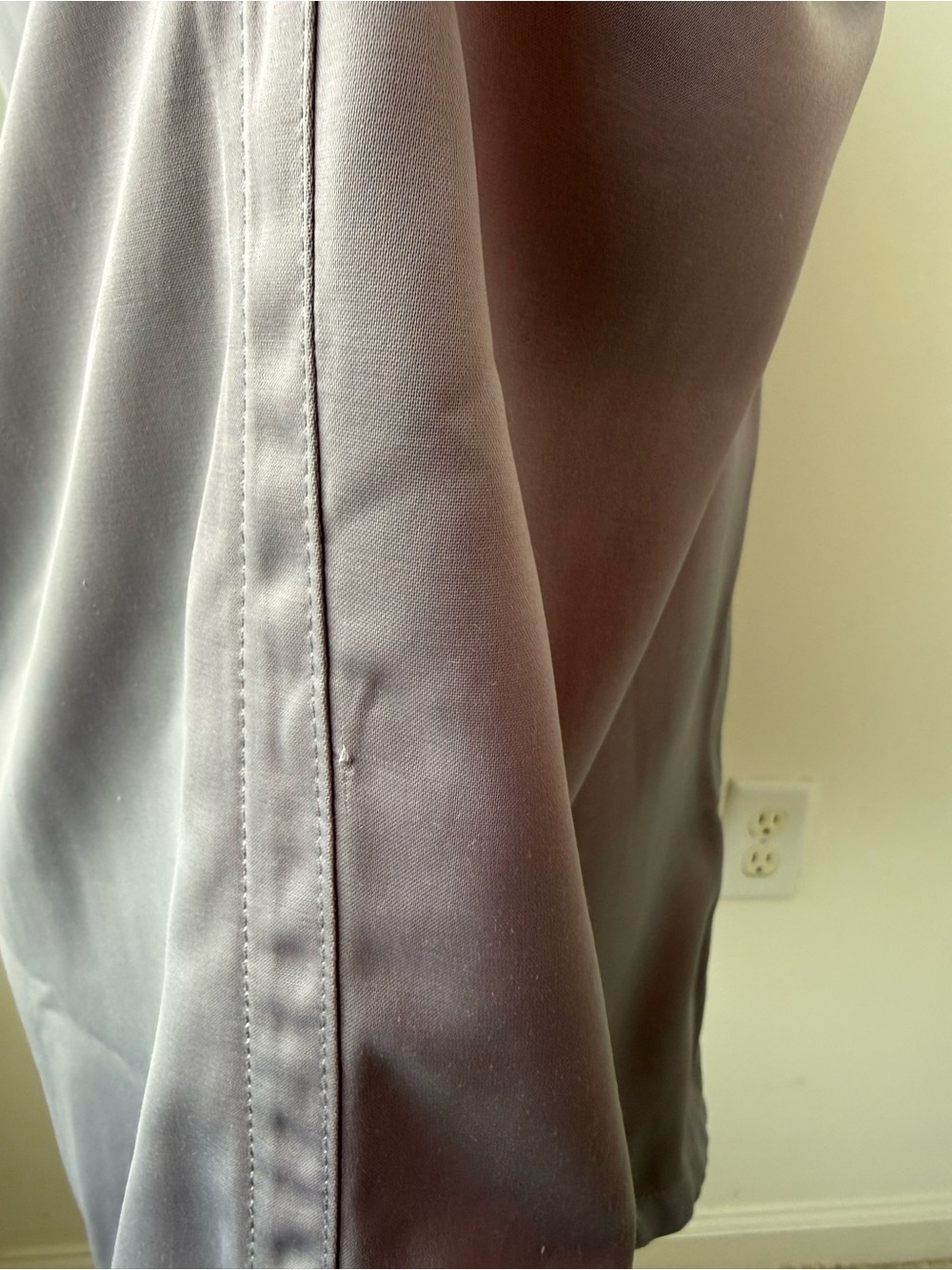 Zara Dusty Mauve Button-Back Overshirt - Picture 5 of 8
